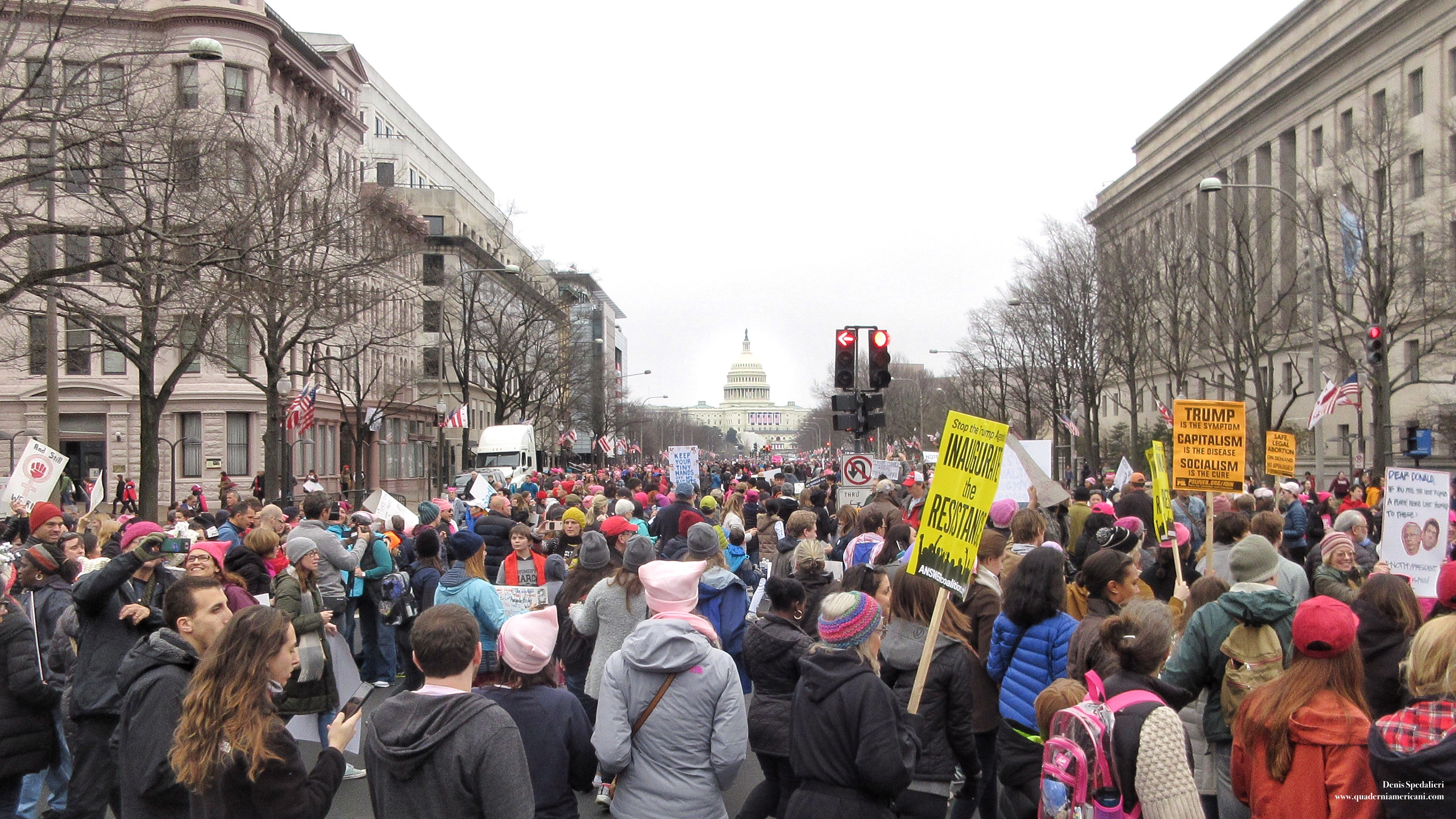 Washington, Women's March, Women's March on Washington, Pennsylvania Avenue, Congress